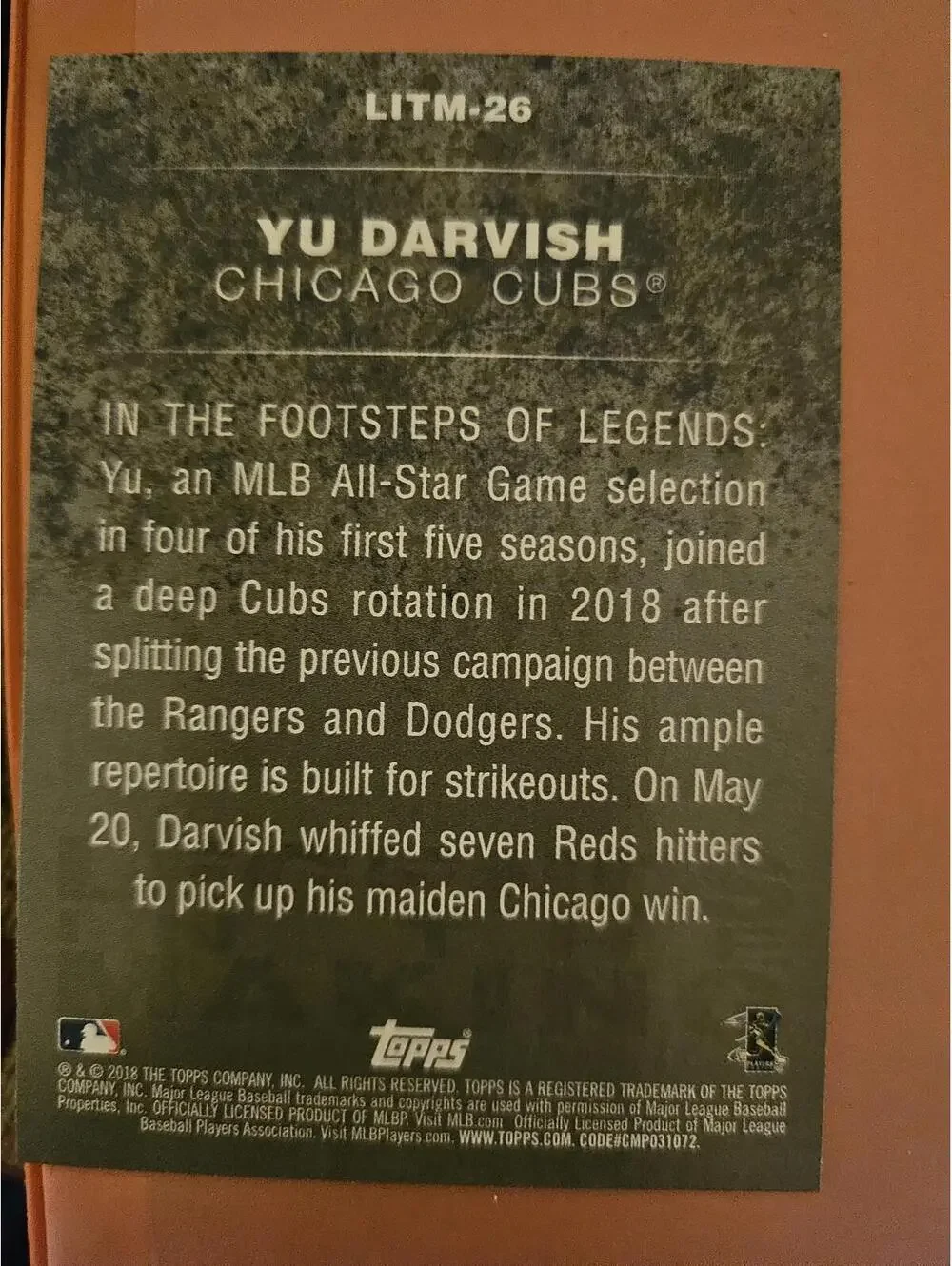Topps yu darvish